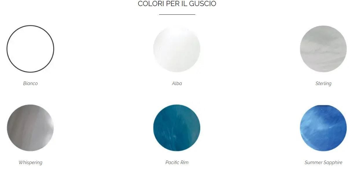 Мини-бассейн с гидромассажем на 5 мест с хромотерапией Kinedo A500 ARCH-00109116 - Вид №4