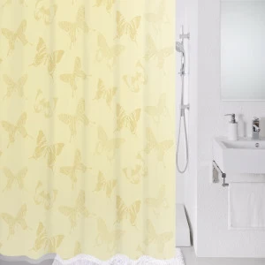 770P180M11 Milardo Ivory dream Штора для ванной комнаты Ivory dream Россия