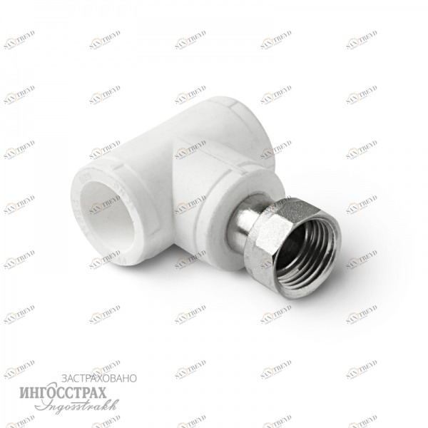 Тройник с накидной гайкой 32-1 1/4 PP-R PROAQUA 271288