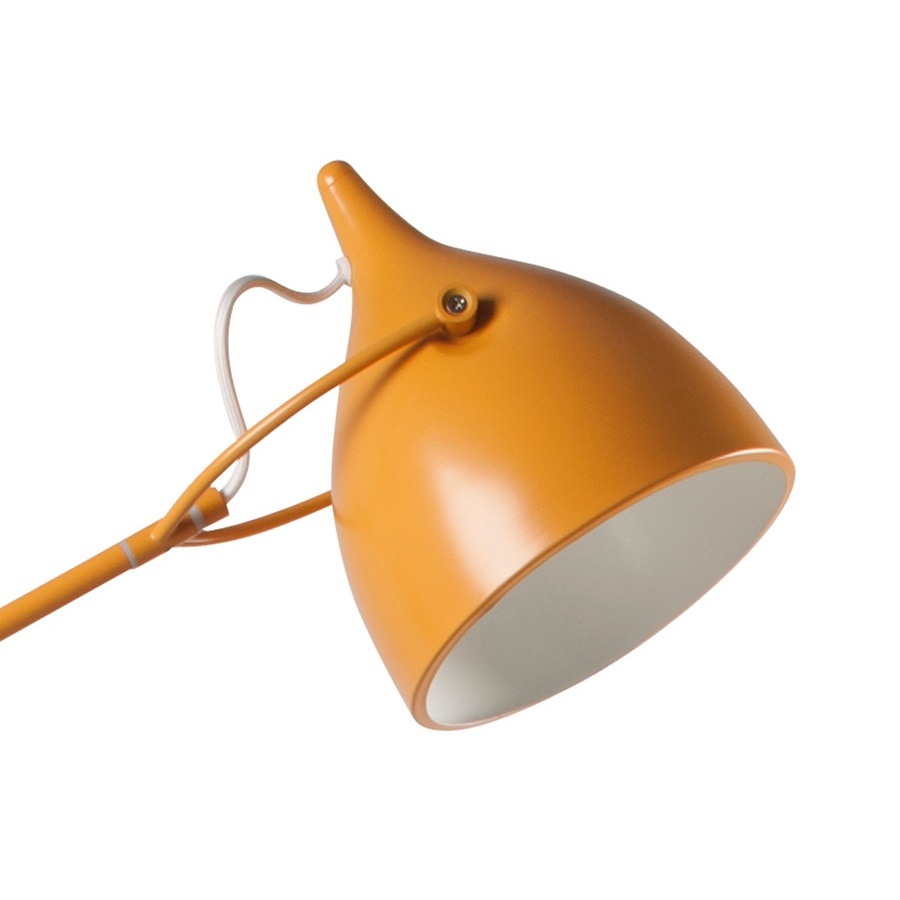 Лампа напольная Reader, матовая желтая Zuiver 5100002 - Вид №7