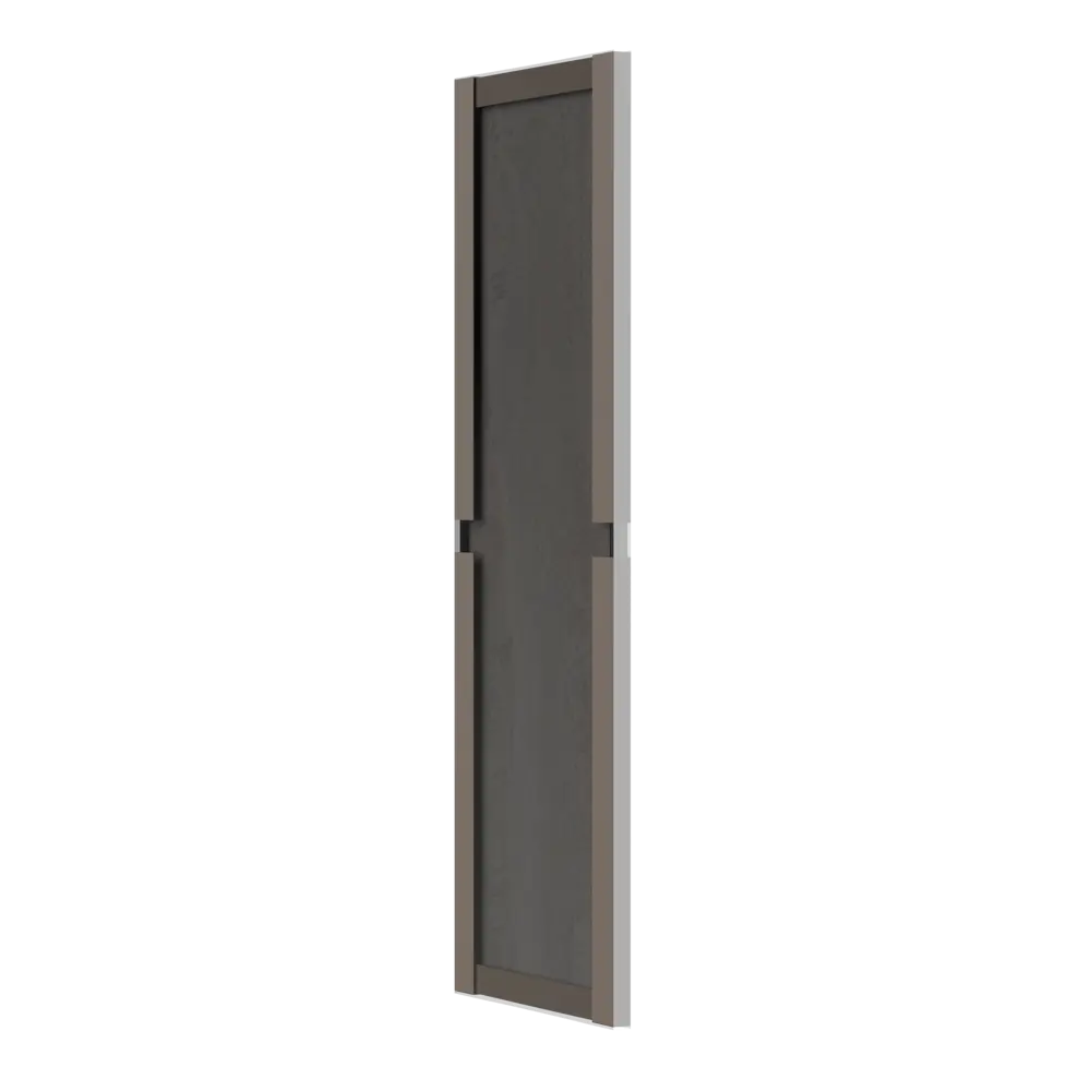 Дверь-купе KONSENSA 225.5x70.4 см МДФ цвет бетон профиль черный 89443987 STLM-2168913  - Вид №7