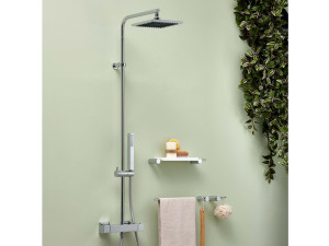 Термостатический однорычажный смеситель для душа с ручным душем