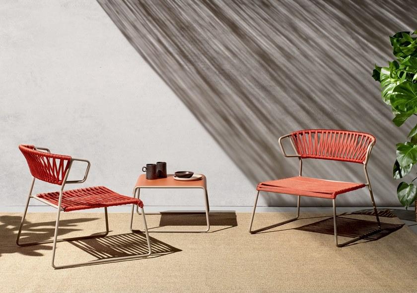 SCAB DESIGN Санное садовое кресло из морской веревки Lisa sun-id-1412425 - Вид №5