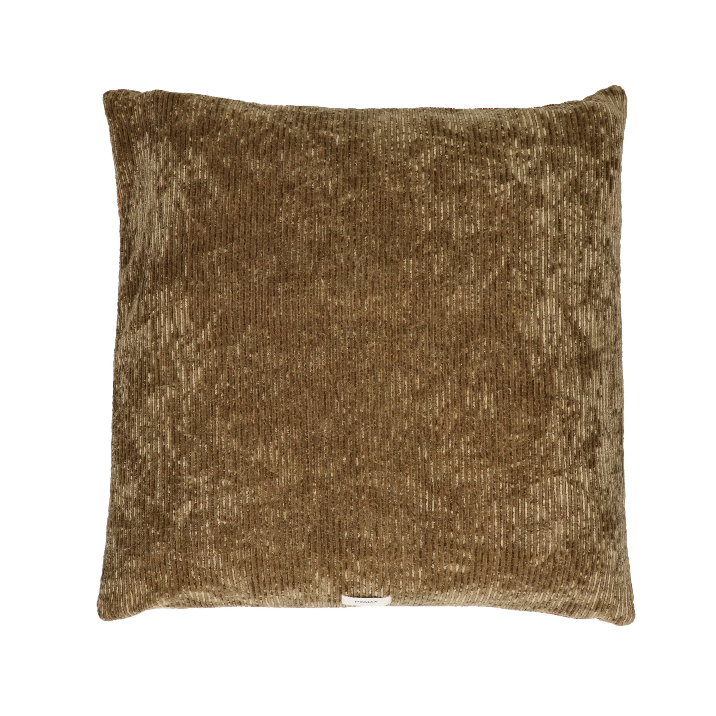 Бархатная квадратная подушка POMAX PIONI ARCH-00018924