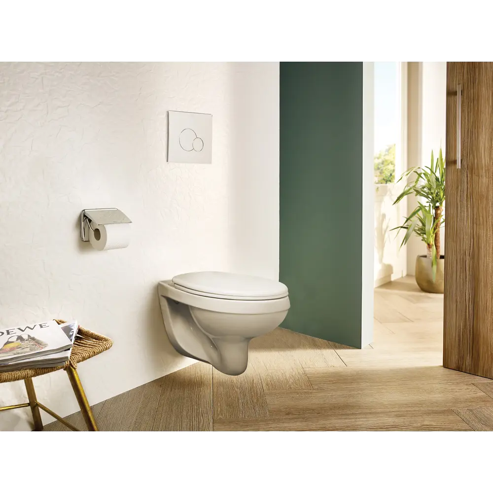 Комплект инсталляция и унитаз Santeri Polo клавиша цвет белый STLM-2019391 - Вид №2