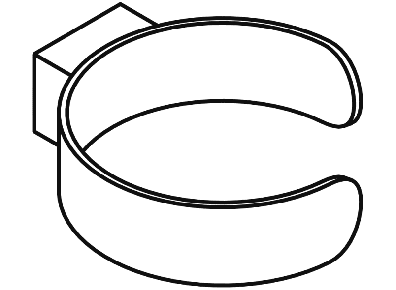 900.90.00140 держатель для ходунков HEWI System 900 - Вид №3