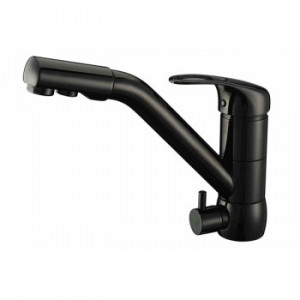 Zorg ZR 400 KF-12 Black Смеситель для кухни Zorg 210х225
