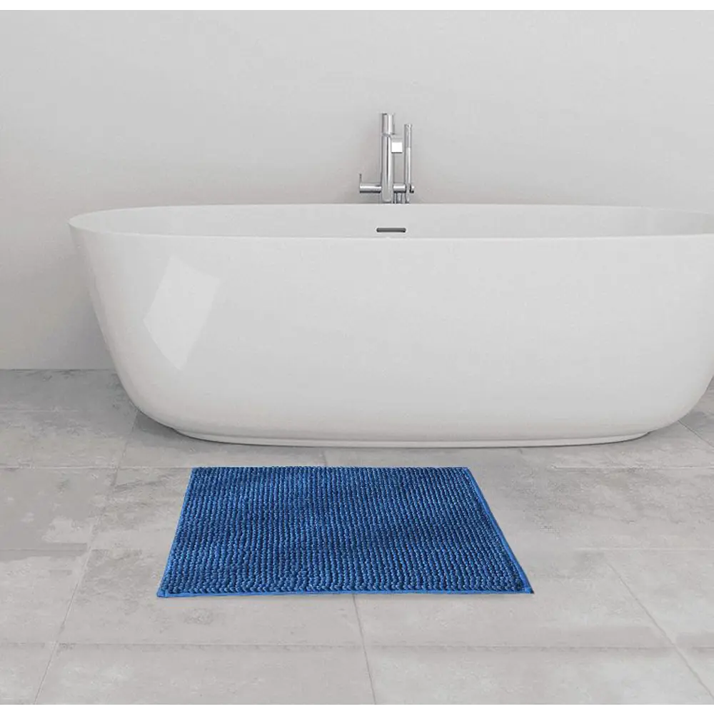 Коврик для ванной Vidage Аден — уют и безопасность в синих тонах 89380432 STLM-1576175