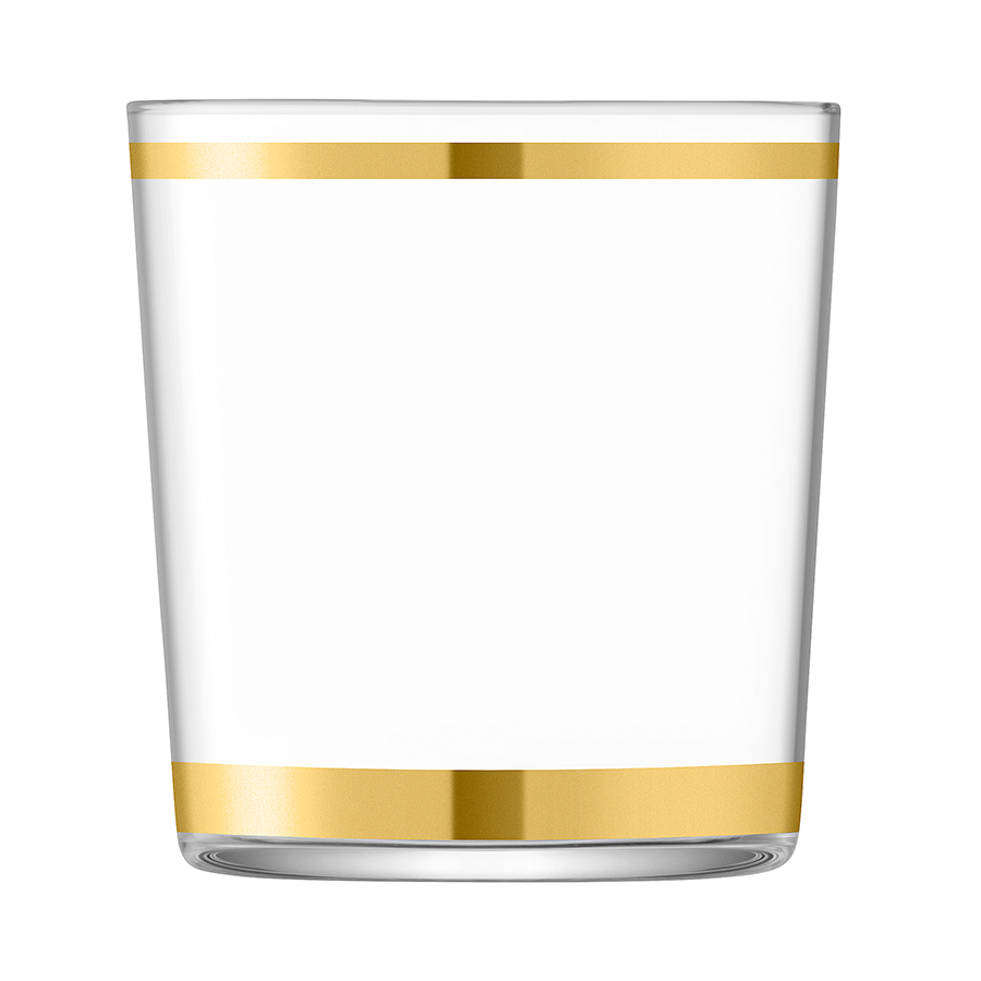 Набор из 8 стаканов с золотым декором Deco 390 мл LSA International G133713216 - Вид №7
