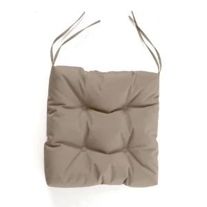 Подушка для кресла Дачные посиделки 40x40 см бежевая