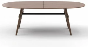 Giorgetti Овальный стол из ореха Ago 70400 / 70405