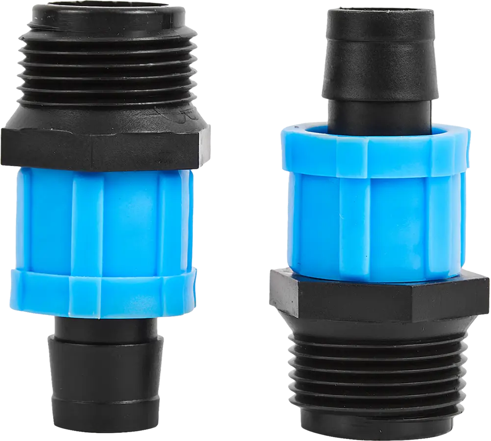 Адаптер BOUTTE для подключения капельной ленты 16 мм с резьбой 3/4" 87270990