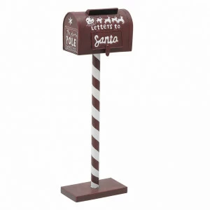 Декор новогодний "Ящик почтовый" красный TO4ROOMS НОВЫЙ ГОД НА ПОРОГЕ, НОВОГОДНИЙ ДЕКОР 214055 Красный