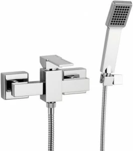 Remer Rubinetterie Смеситель для душа, однорычажный, с ручным душем Qubika Q39