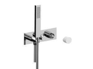 3 отверстия утопленный смеситель для душа с ручным душем