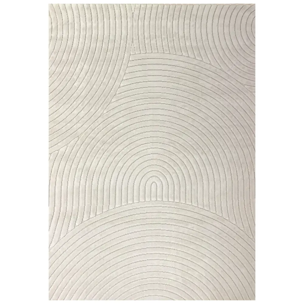 CTIM Ковер «Луна» с рельефным ворсом 240x340 см кремовый 89360179 STLM-1033263 - Вид №1