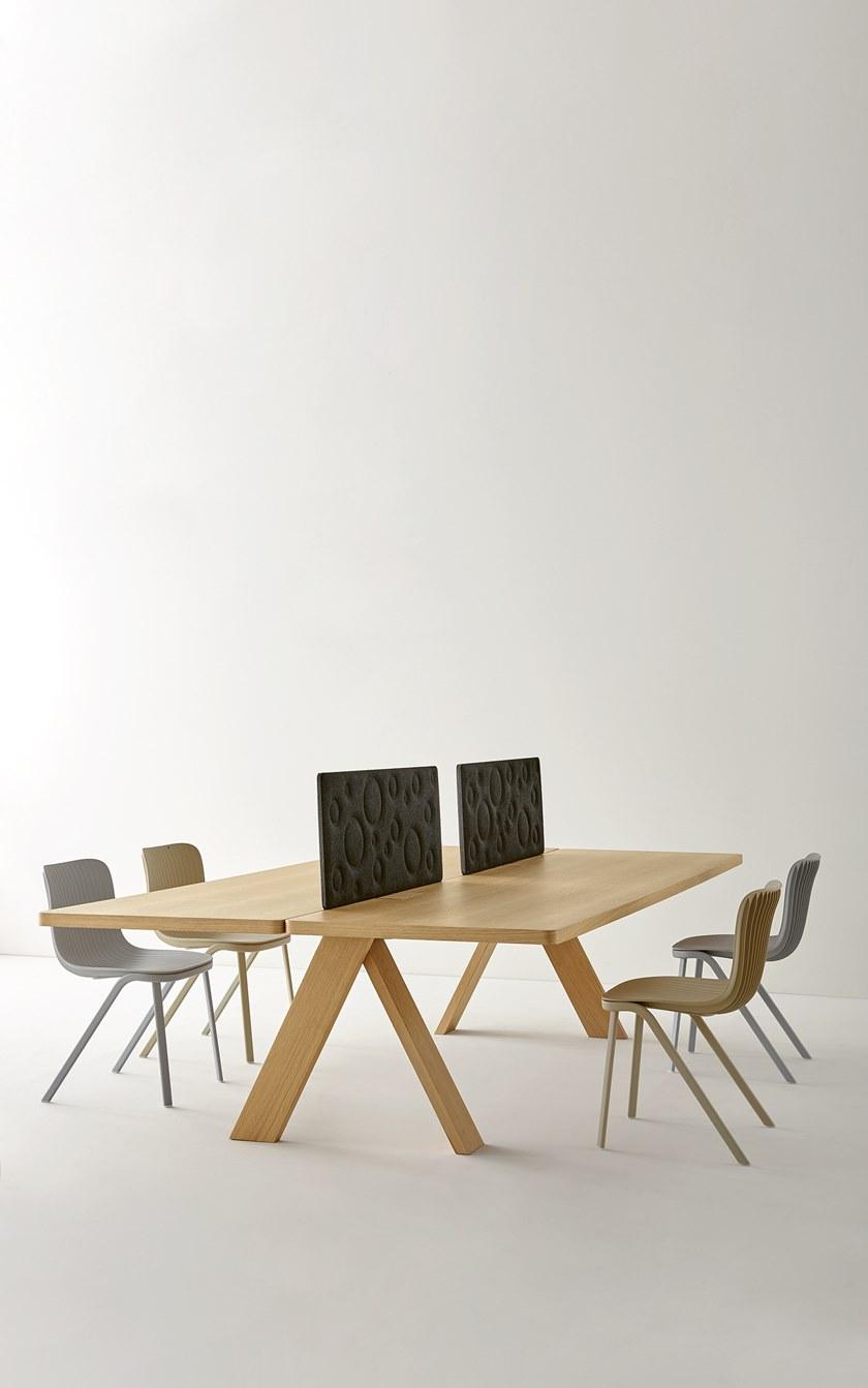 Segis Многофункциональное деревянное рабочее место со звукопоглощающими перегородками Artful sun-id-1441808 - Вид №1