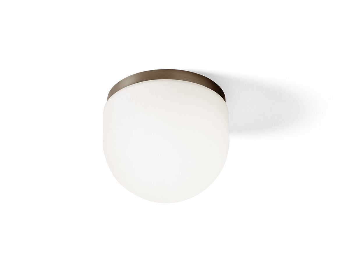 Светодиодный потолочный светильник из бронзы и опалового стекла Miloox Domu ARCH-00125253