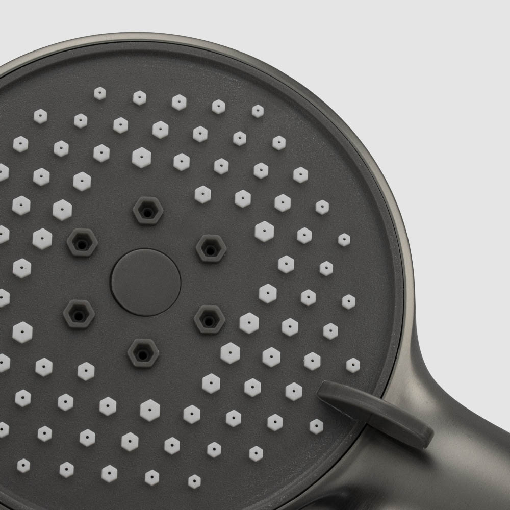 GFmark - Лейка душевая, массажная, графит, код: 6077  - Вид №3