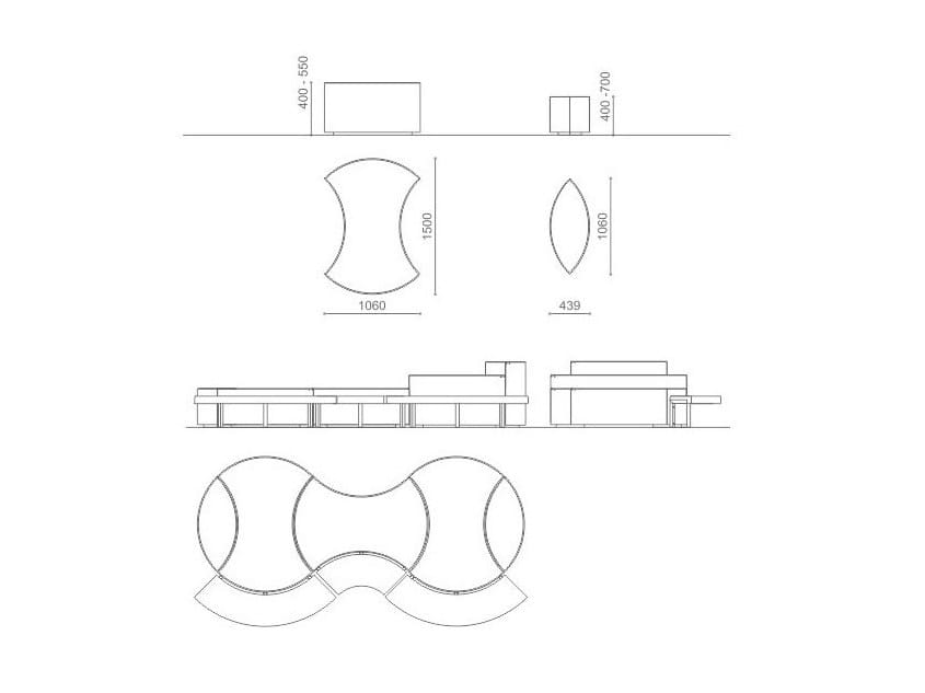Стальная плантатор Metalco FLÒ ARCH-00035585 - Вид №8