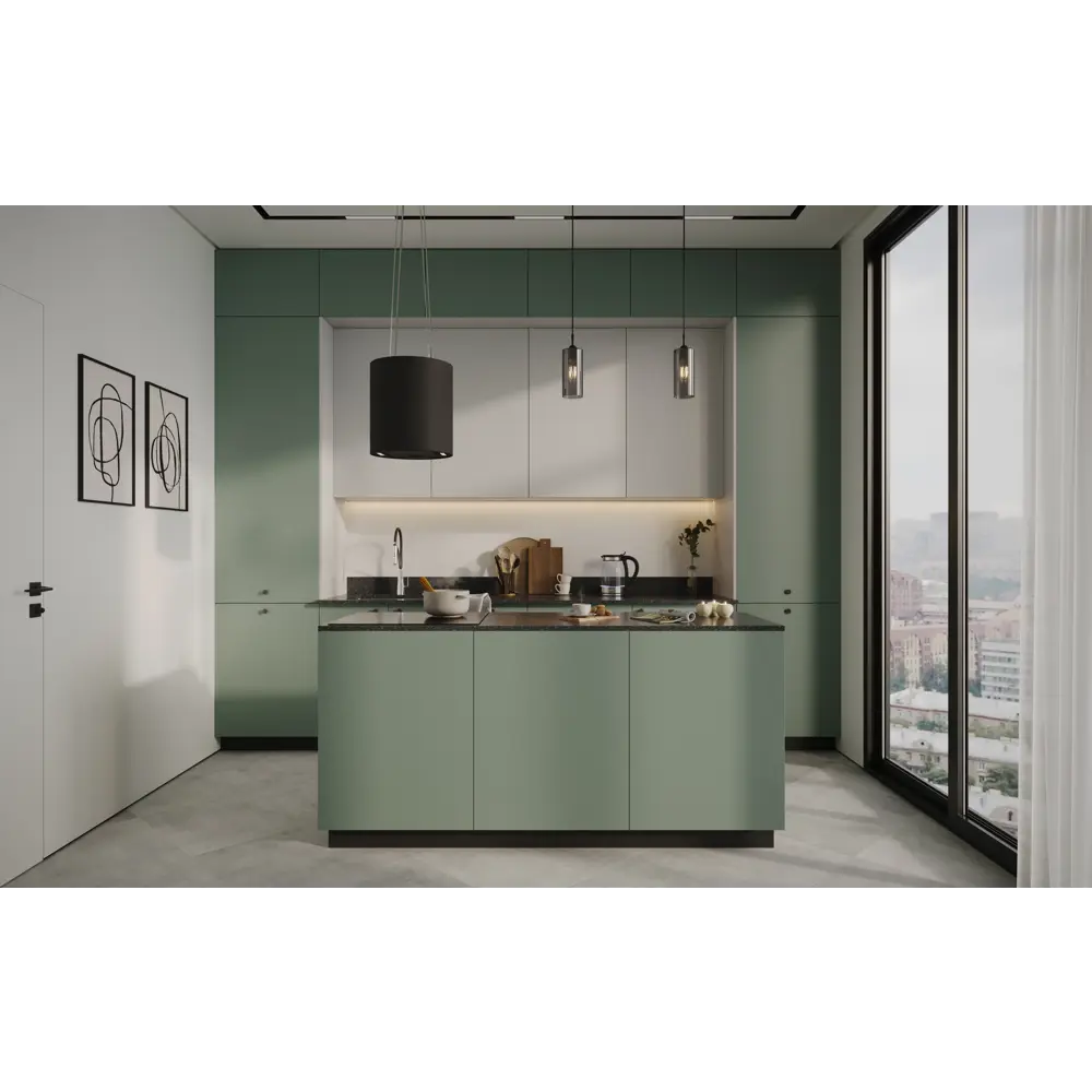 Фасад для кухни DELINIA ID София белый матовый 39.7×25.3 см 82010112 STLM-0017208 - Вид №5