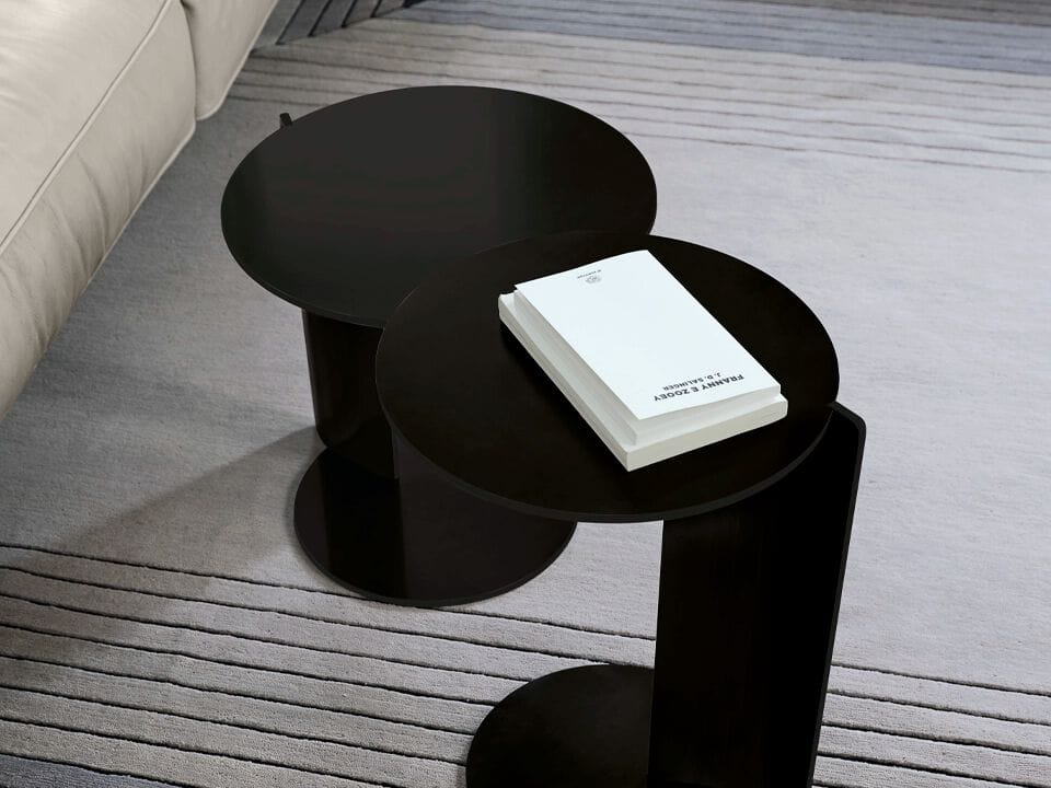 Круглый металлический журнальный столик Arketipo JOYSTICK ARCH-00027252 - Вид №5