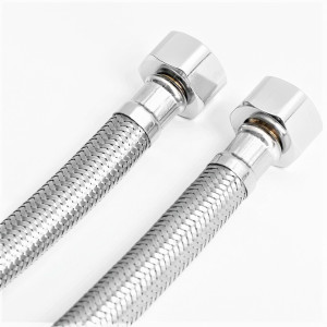 90865371 Гибкая подводка для воды C-PE26-5 50 см 1/2" гайка-гайка STLM-0415034 TIM