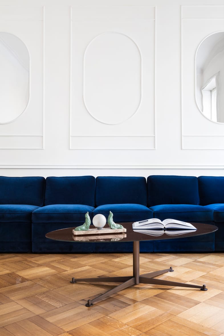 Круглый деревянный журнальный столик DOM EDIZIONI FILIPPO COFFEE ARCH-00049468 - Вид №2