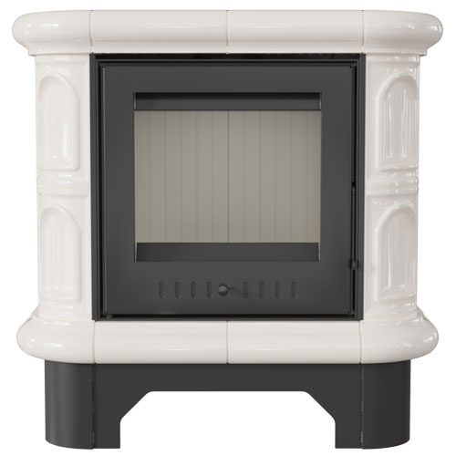 Печь-камин Kratki WK/440/KAFEL/K (кремовая) 5188 - Вид №1