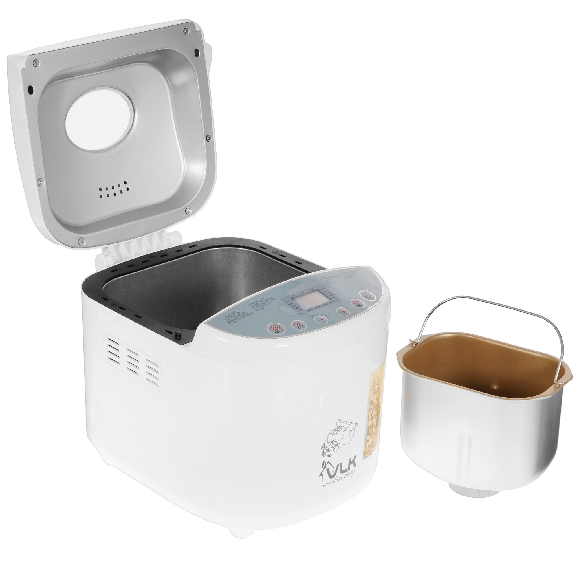 5301872 Хлебопечь VLK Palermo-5200 белый STDN-0138970 - Вид №5