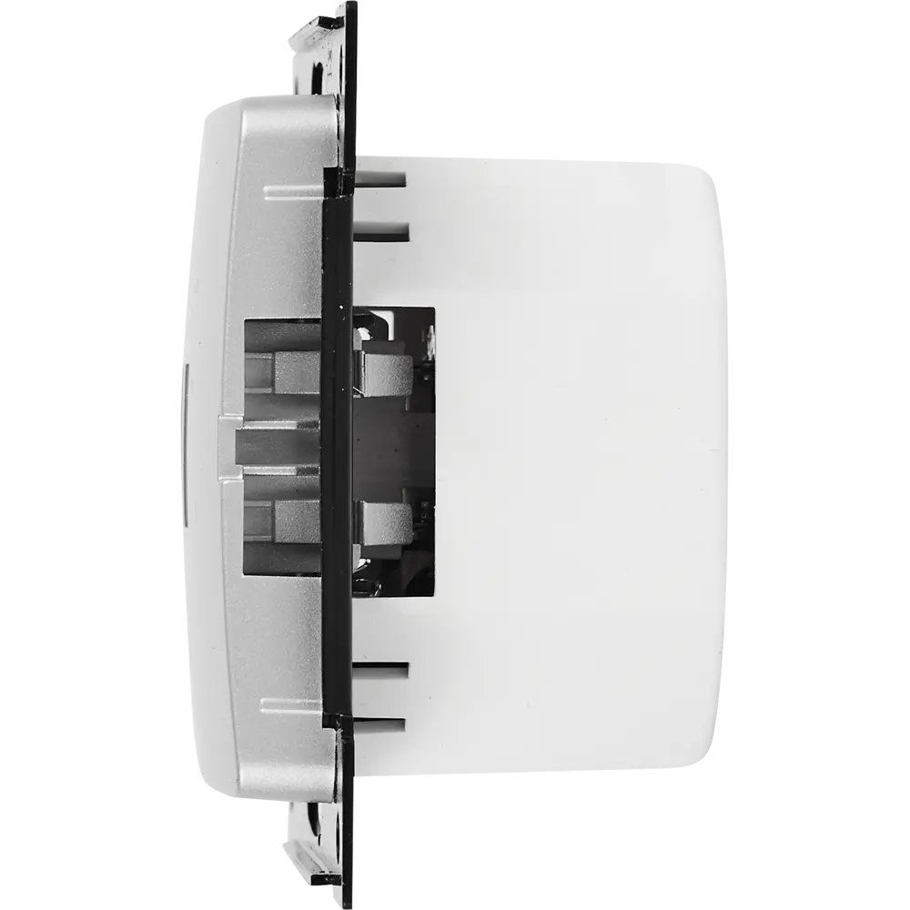Розетка Hegel USB встраиваемая 3.4 А цвет серебро 84399410 STLM-2180198  - Вид №2