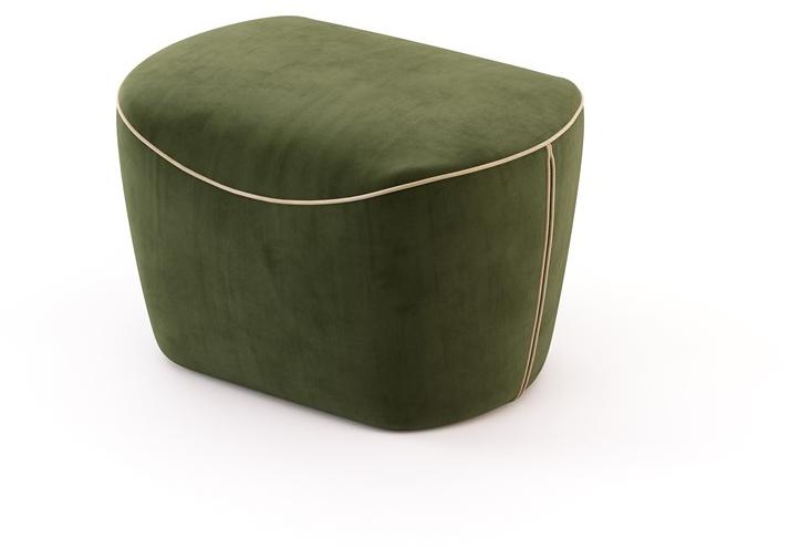 Domkapa Прямоугольный бархатный пуф sun-id-1427899 - Вид №3