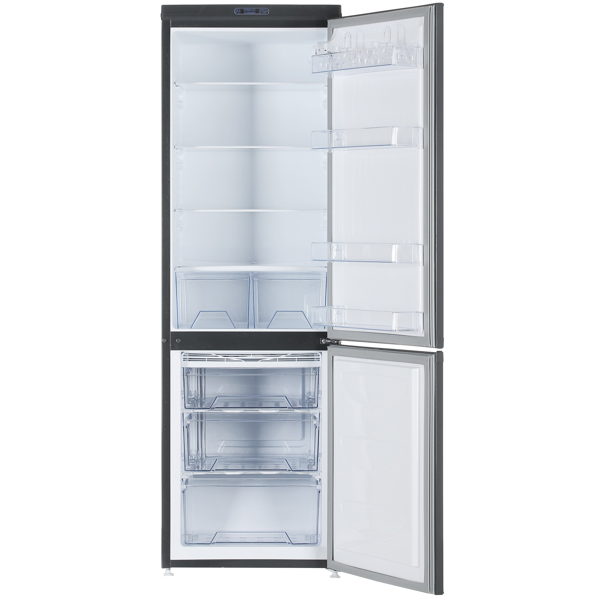 1229490 Холодильник с морозильником   DON R-291 G черный STDN-0081450 - Вид №1