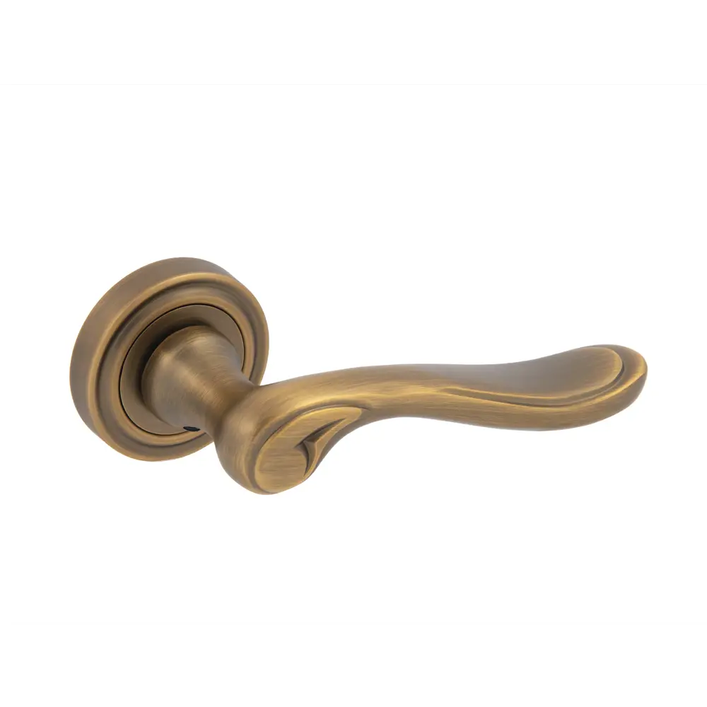 Дверные ручки Фабрика замков Chambord, без запирания, цвет кофе STLM-2053276