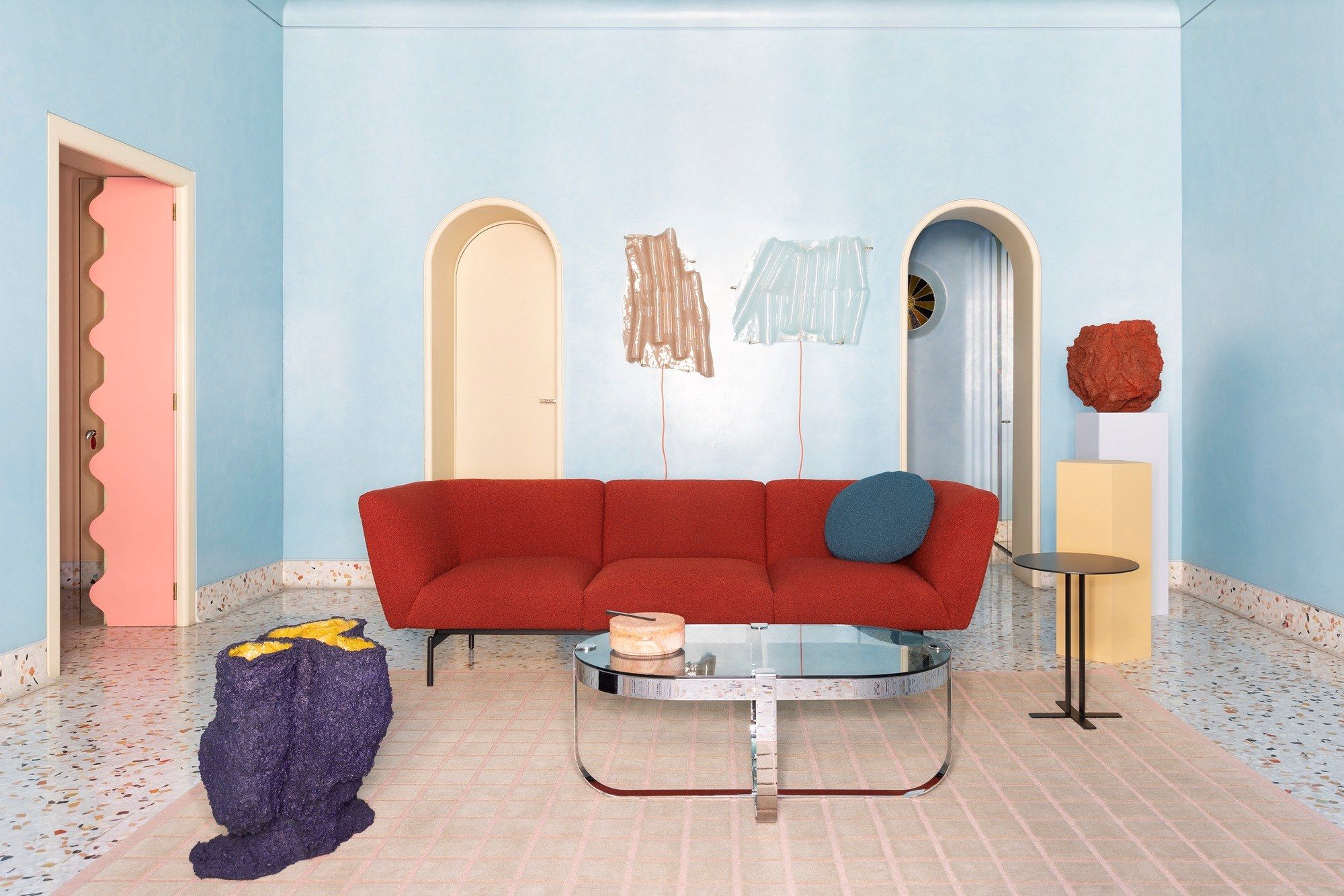 Ткань диван Saba Italia RENDEZ-VOUS ARCH-00084103 - Вид №6