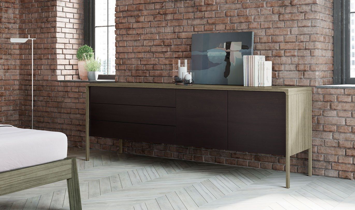 Деревянный шкаф с распашными дверями Punt Tactile ARCH-00143077 - Вид №2