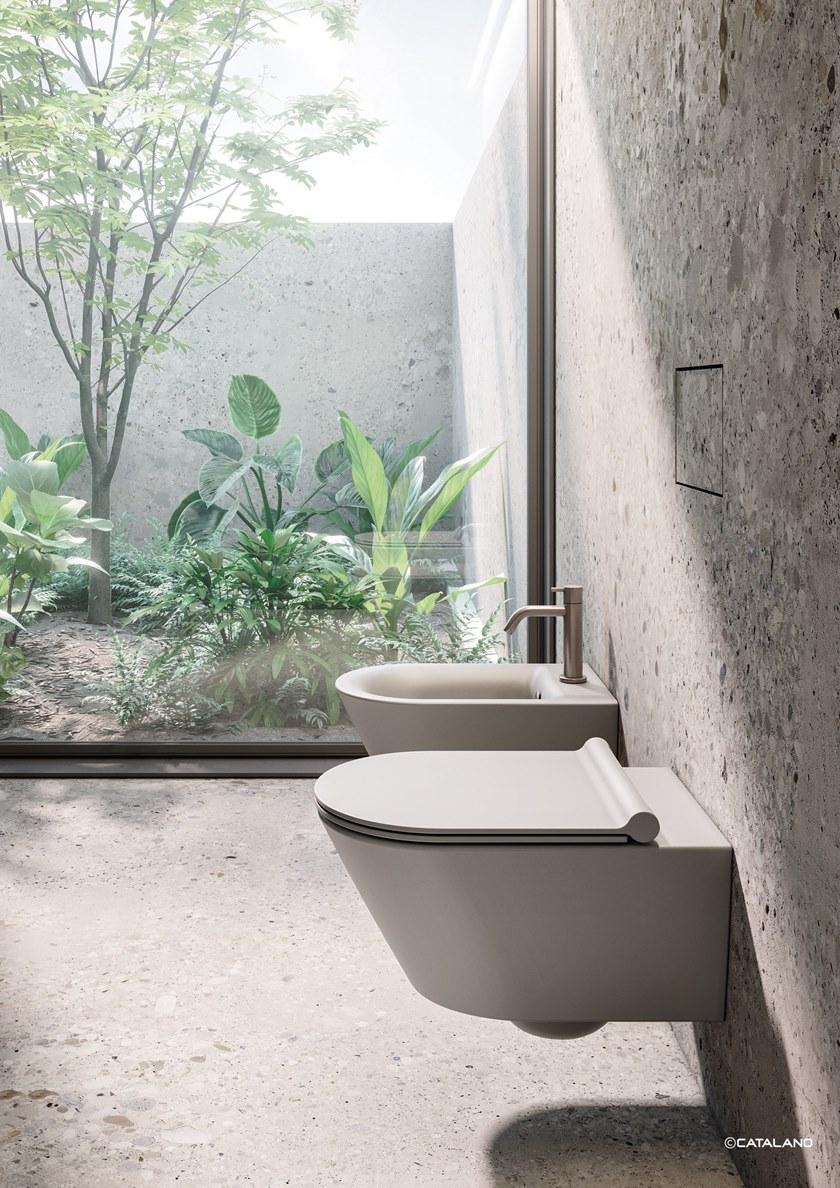 Биде подвесное New zero CERAMICA CATALANO sun-id-1364720 - Вид №3