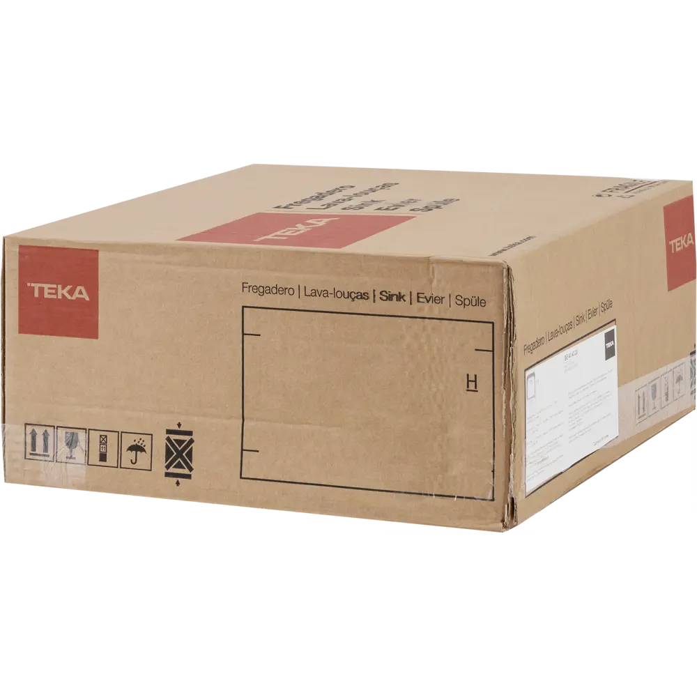 Мойка ТЕКА BE 43x43x20.3 см, нержавеющая сталь, цвет серебристый 82554185 STLM-2092863 Teka  - Вид №4