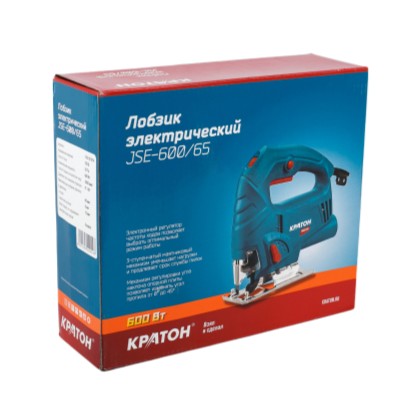 Электрический лобзик Кратон JSE-600/65 9145696 STDN-0000752 - Вид №8