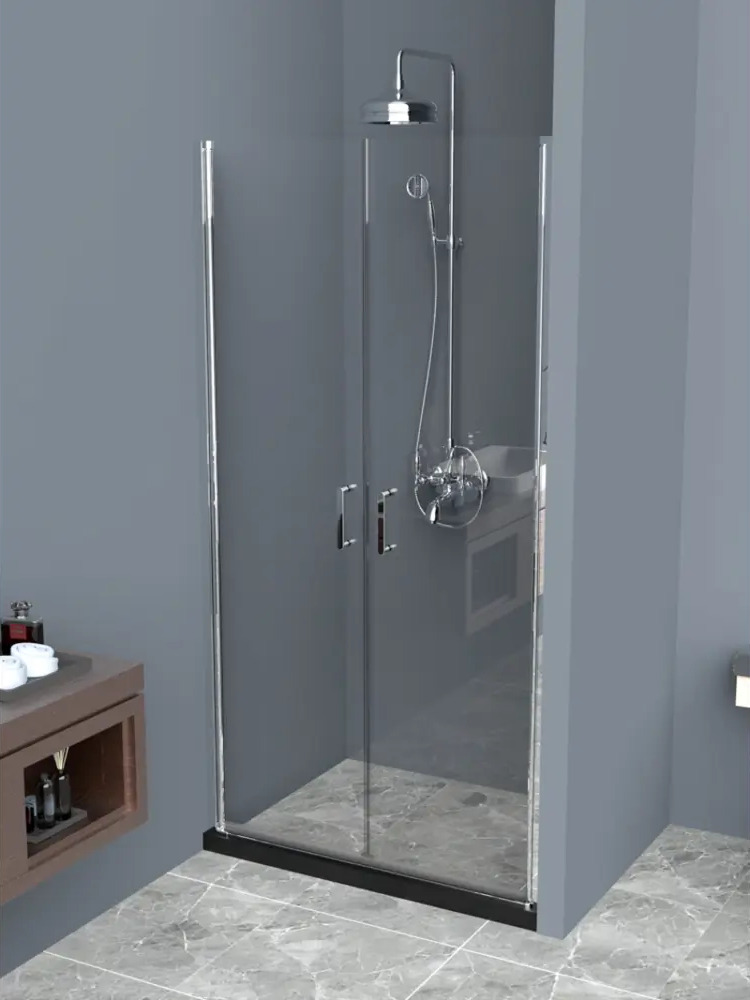 90561271 Душевая дверь BelBagno UNO-B-2-100-C-Cr 185x100см STLM-0283179