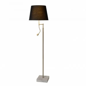 Торшер дизайнерский Lucide Poss Black Grey 03712/81/12 LUCIDE  081372 Черный