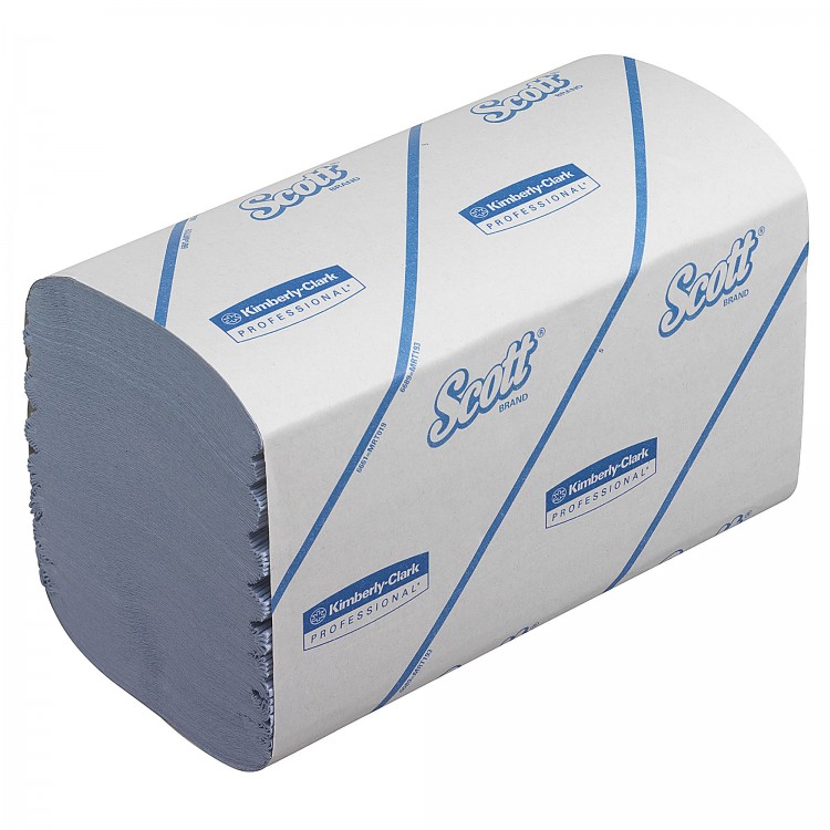 6664 Kimberly Clark Полотенца бумажные листовые Kimberly Clark Perfomance 6664 H2 Z-сложения 1-слойные в пачке по 212 листа  - Вид №3