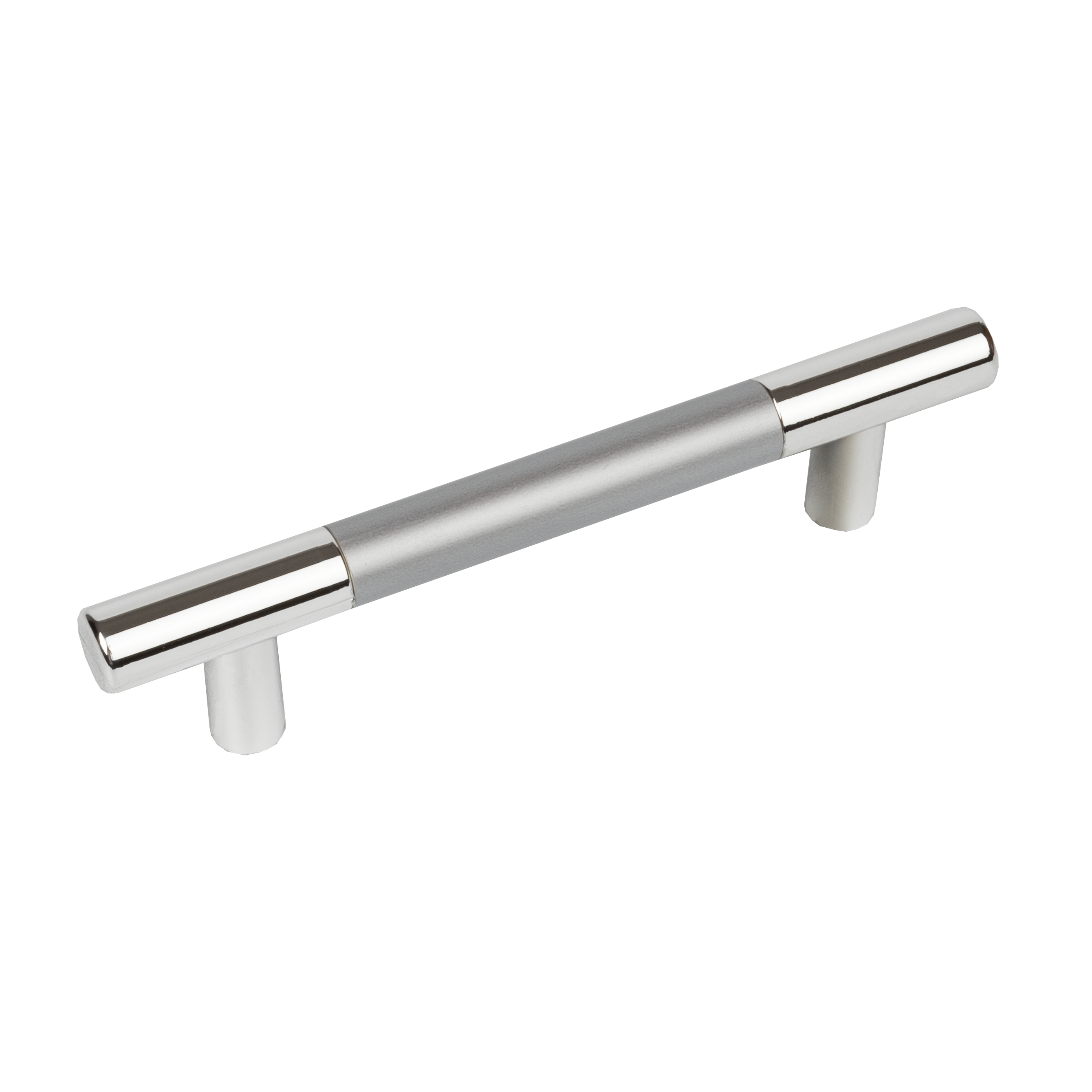 86728497 Ручка-скоба C-15 пластик 96 мм цвет металлик STLM-0070991 Santreyd 