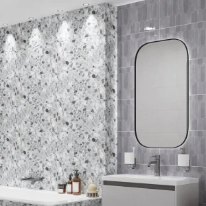 Настенная плитка Azori Mozart Granito 31.5x63 см 1.79 м² матовая цвет серый