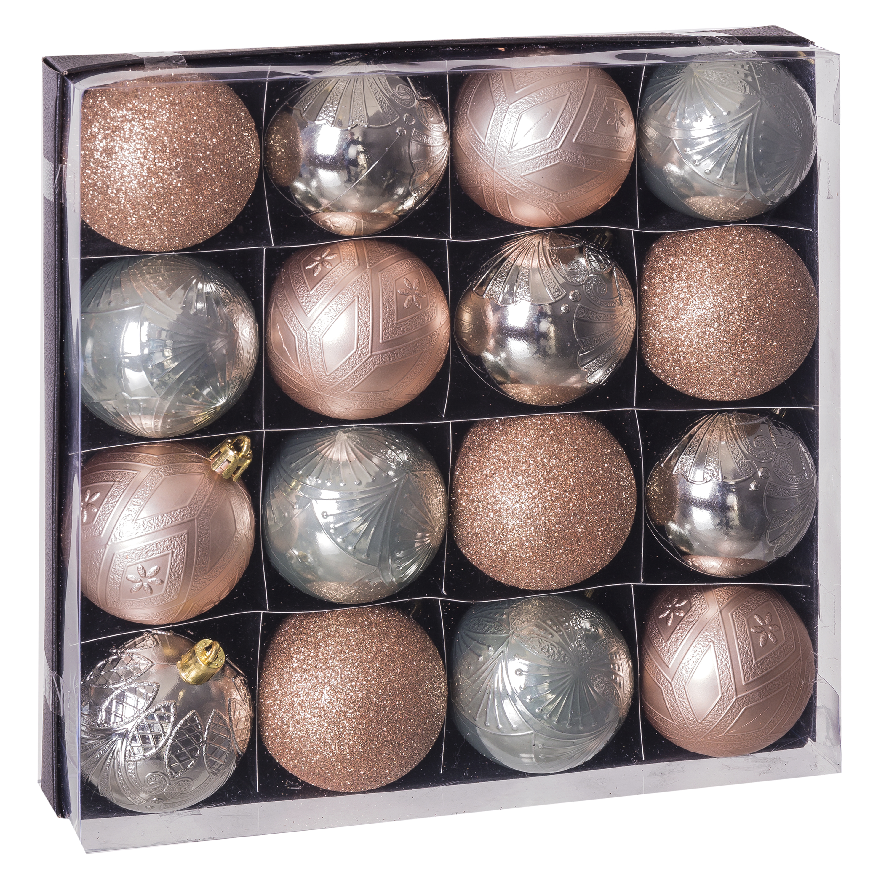 DZ-115-929 ЕЛОЧНАЯ ИГРУШКА, НАБОР 16 ШТ TO4ROOMS  - Вид №1