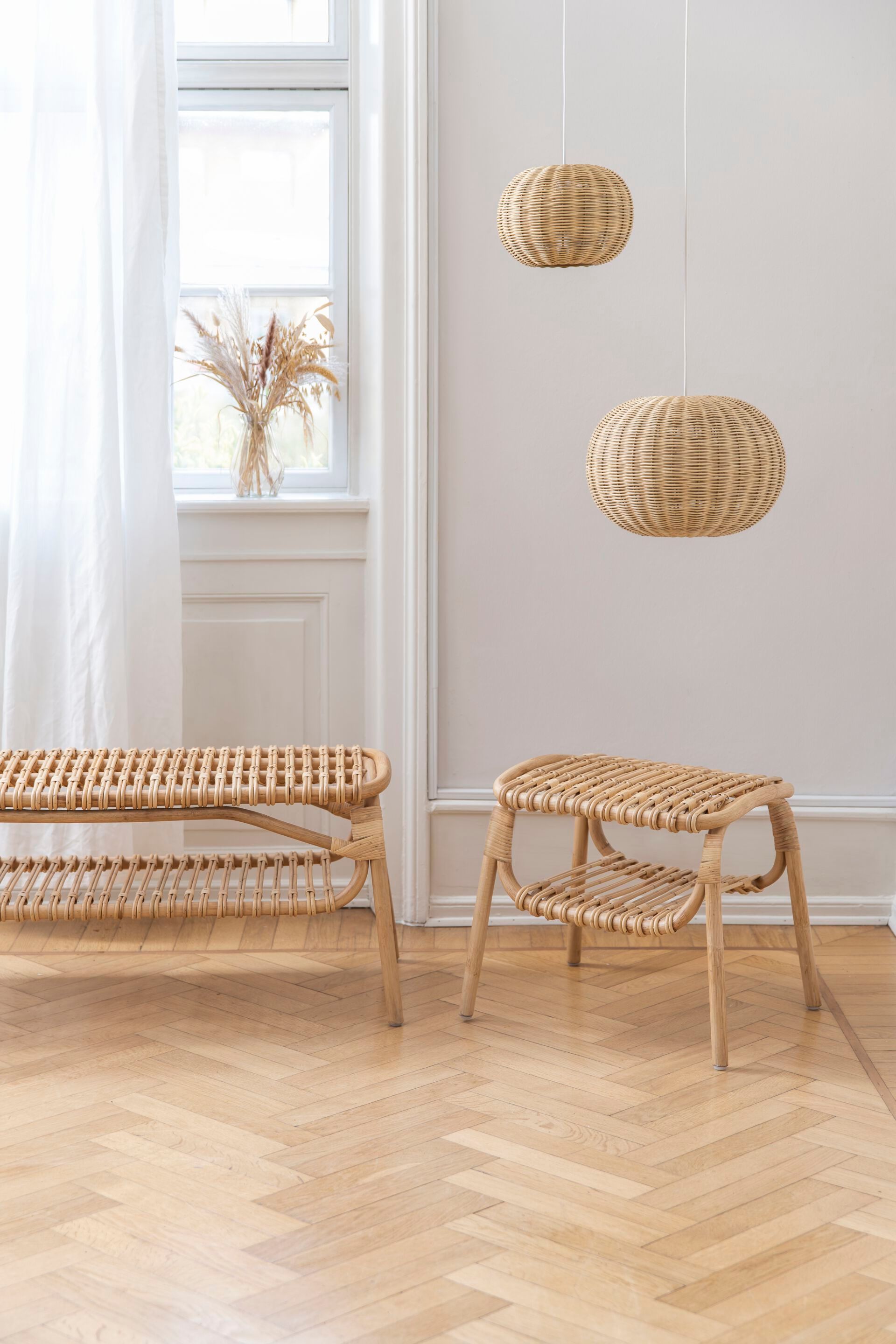 Ротанг низкий стул Sika Design ICONS ARCH-00074753