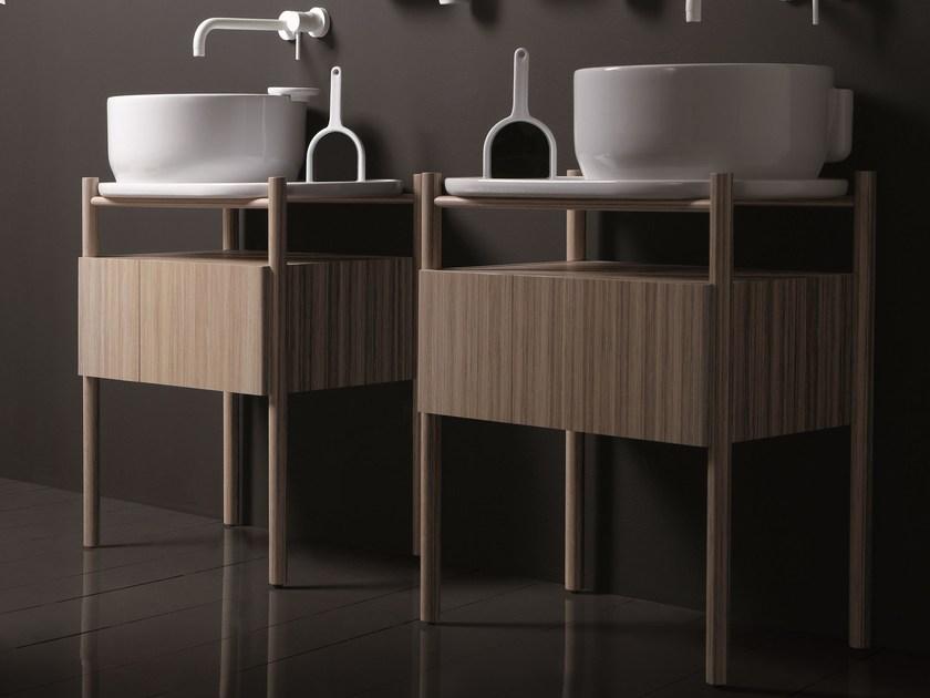 Olympia Ceramica Тумба под умывальник из дерева Ukiyo-e Mouk - Вид №5