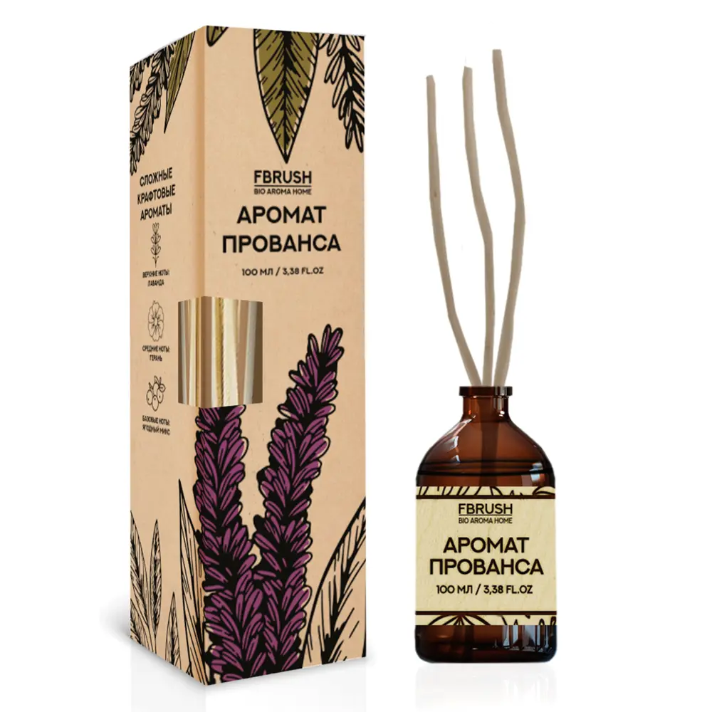 Ароматический диффузор Fbrush Аромат прованса 100 мл STLM-2040040 - Вид №3
