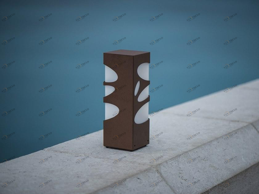 LYX Luminaires Напольный светодиодный светильник из стали Corten ™ sun-id-1395141