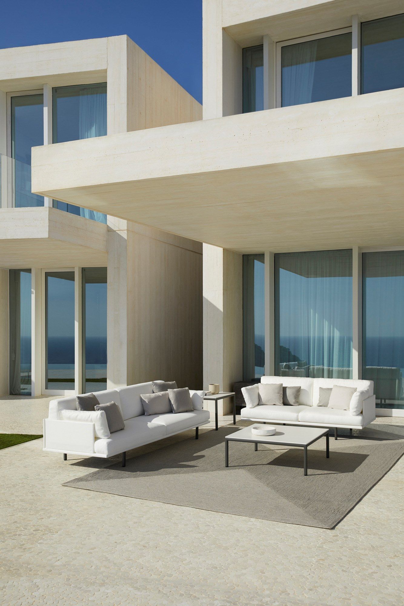 3-местный тканевый садовый диван POINT Long Island ARCH-00099072 - Вид №4